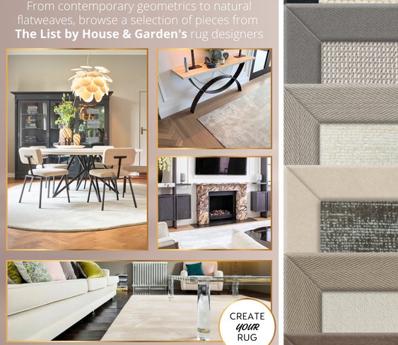 Bespoke Rugs from House & Garden's The List
